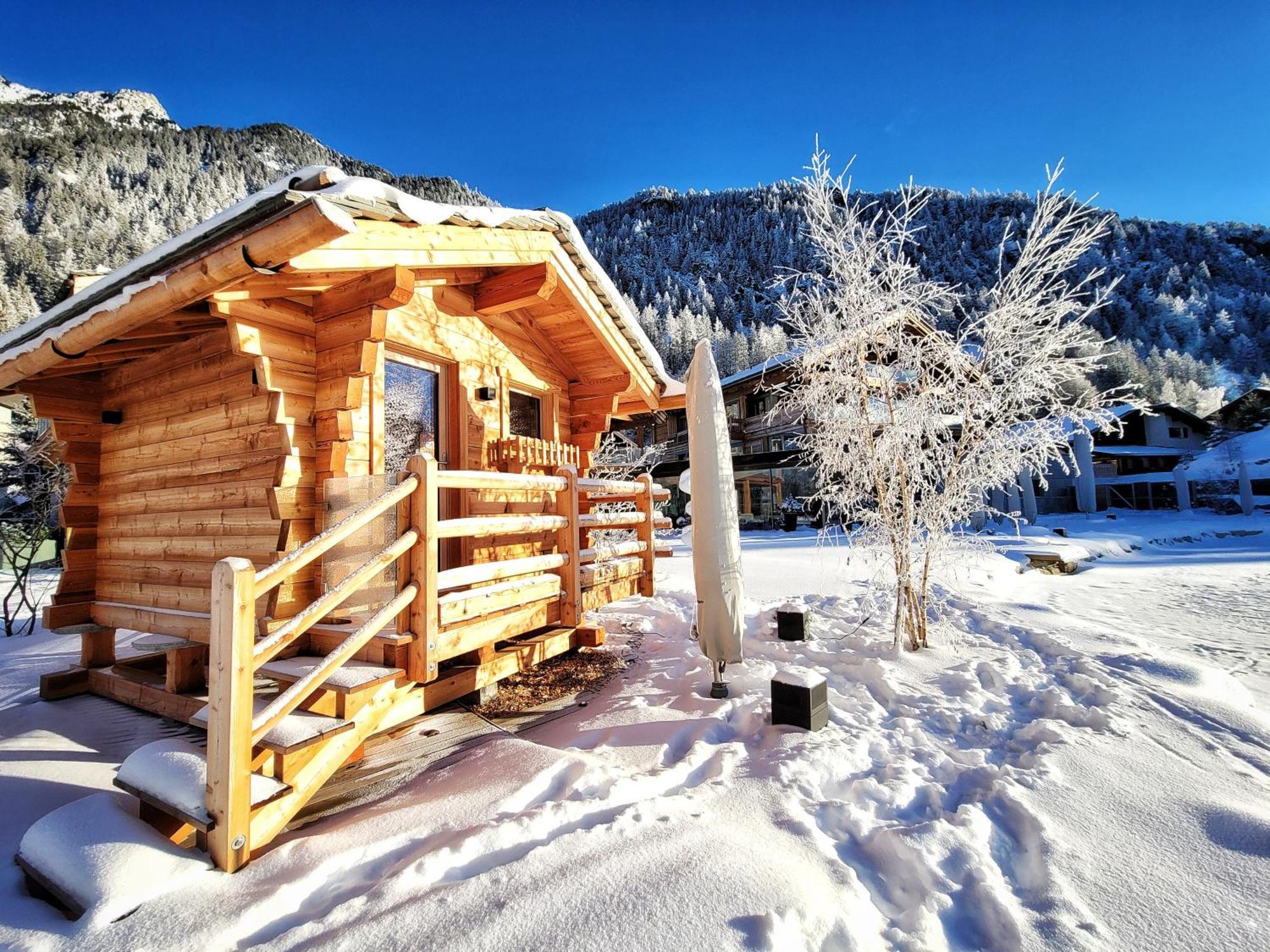 Отель Au Club Alpin Шампекс Экстерьер фото